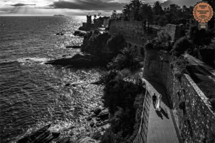 reportage di matrimonio a Nervi Fotografi Boccadasse