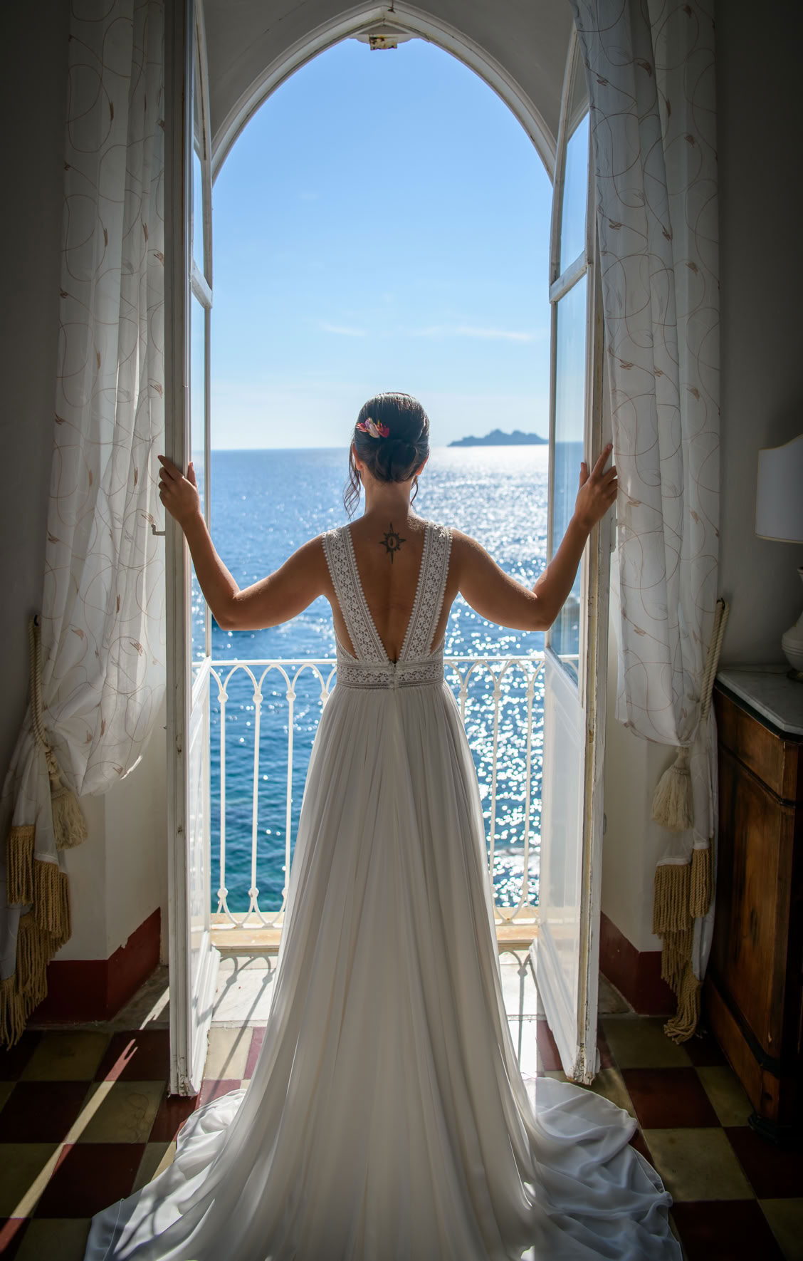 Fotografo matrimonio Castello Canevaro Zoagli 