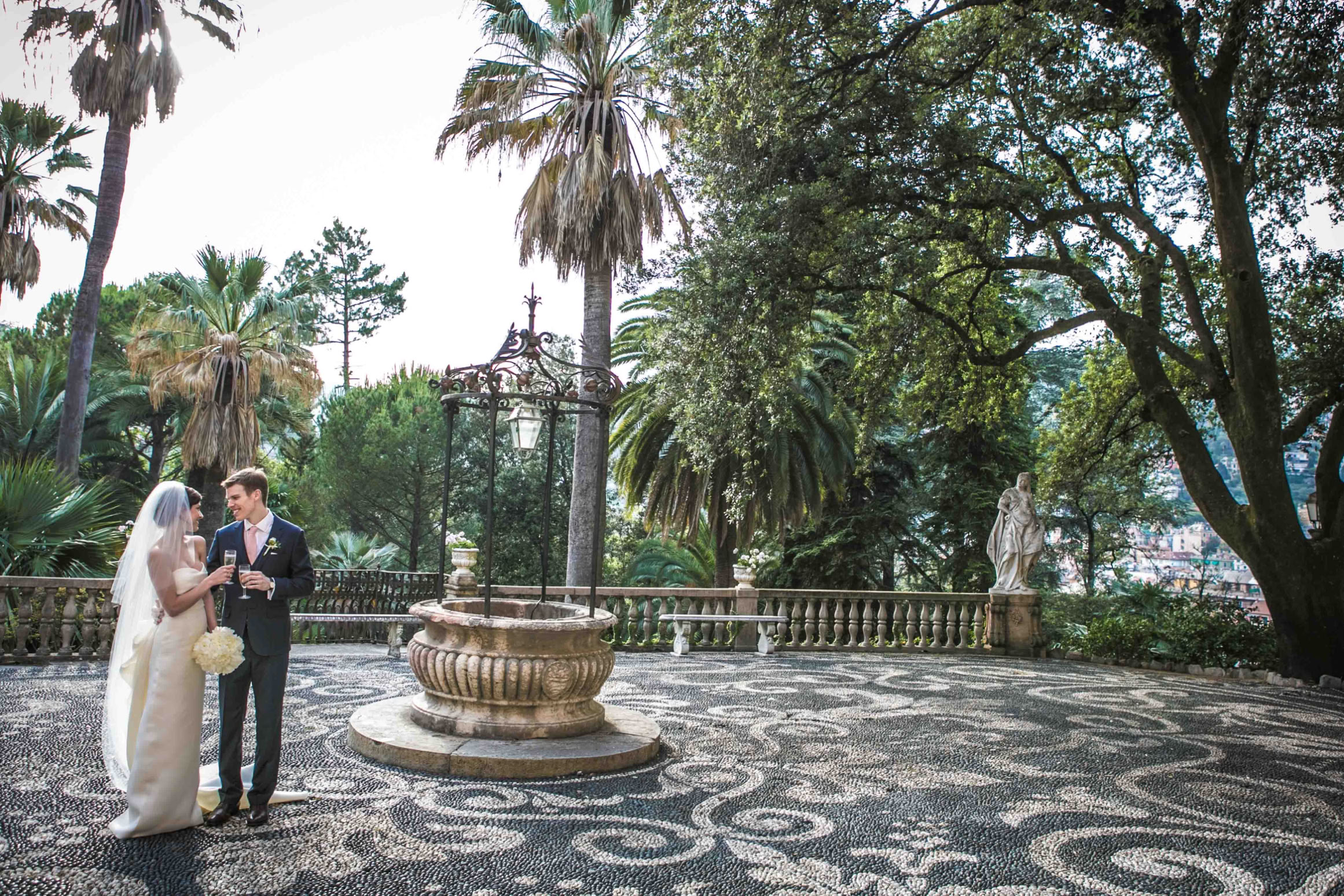 Fotografo Matrimonio a Villa Durazzo Santa Margherita LIgure