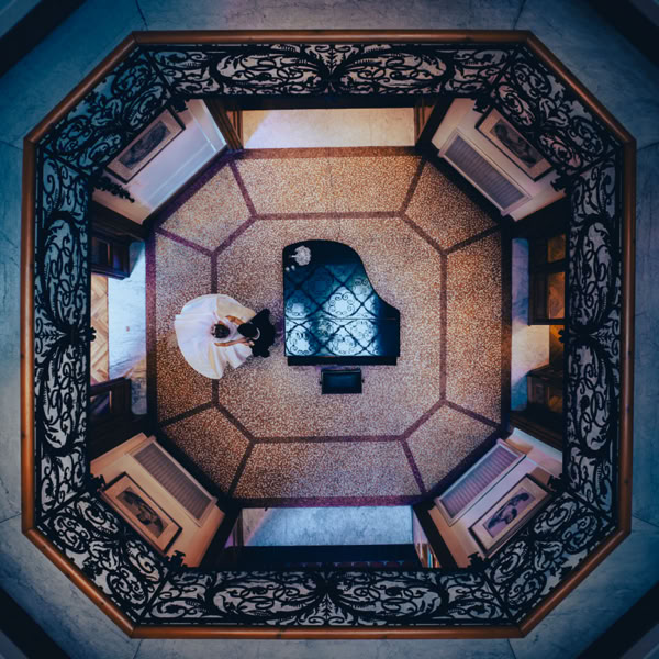 drone al matrimonio