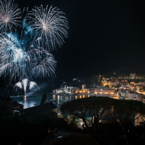 fuochi d'artificio a Sestri Levante