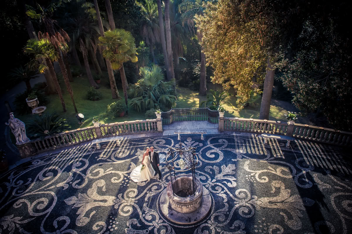 Sposi a Villa Durazzo Santa Margherita Ligure