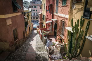 Fotografia di matrimonio a Boccadasse Genova Liguria Fotografi Boccadasse