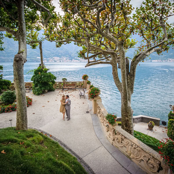 Wedding in balbianello