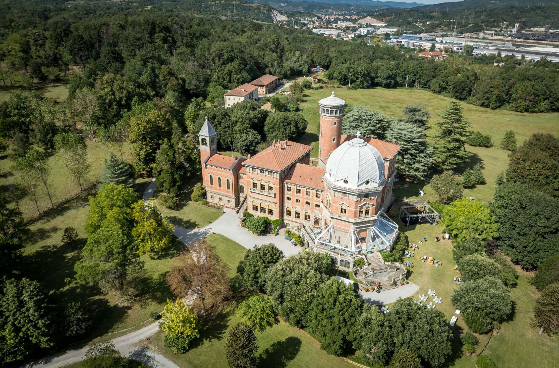 fotografo matrimonio a Savona Castello di Quassolo