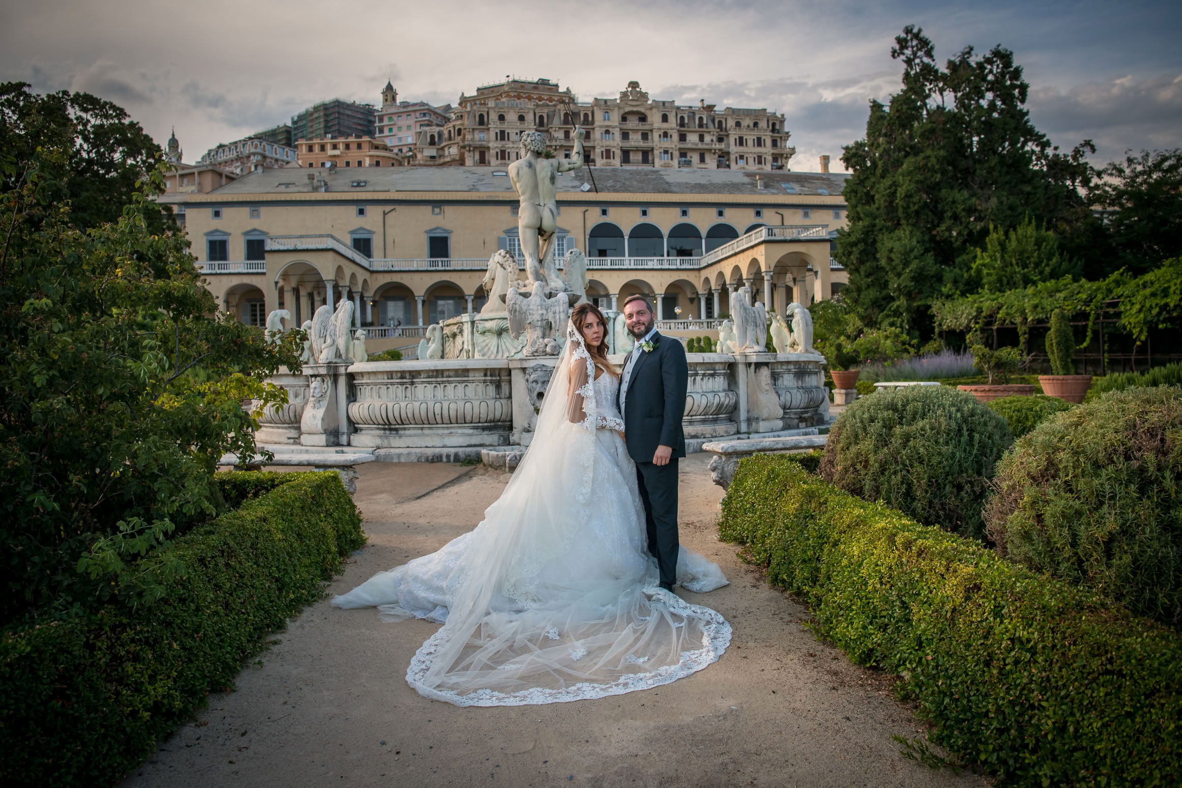 Fotografo matrimonio Genova Palazzo del Principe