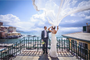 Matrimonio a Boccadasse Genova