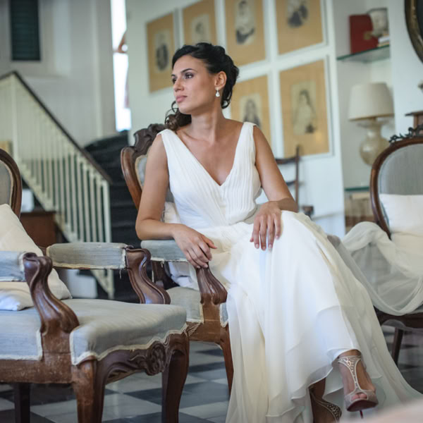 la sposa a Castello Canevaro Zoagli