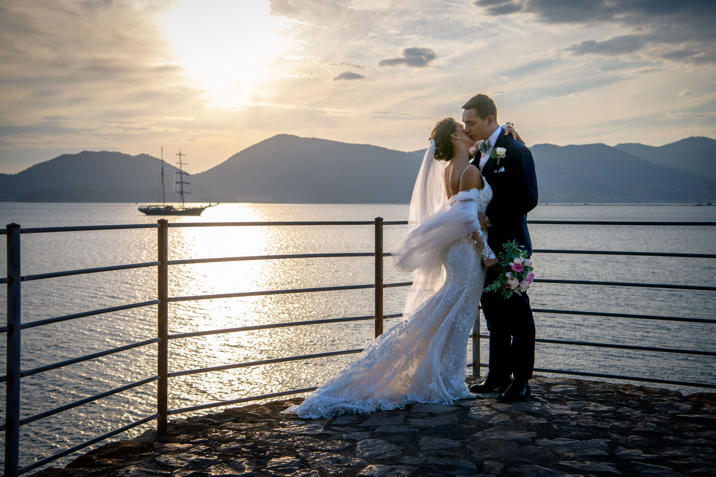 Fotografo Matrimonio Villa Marigola Lerici