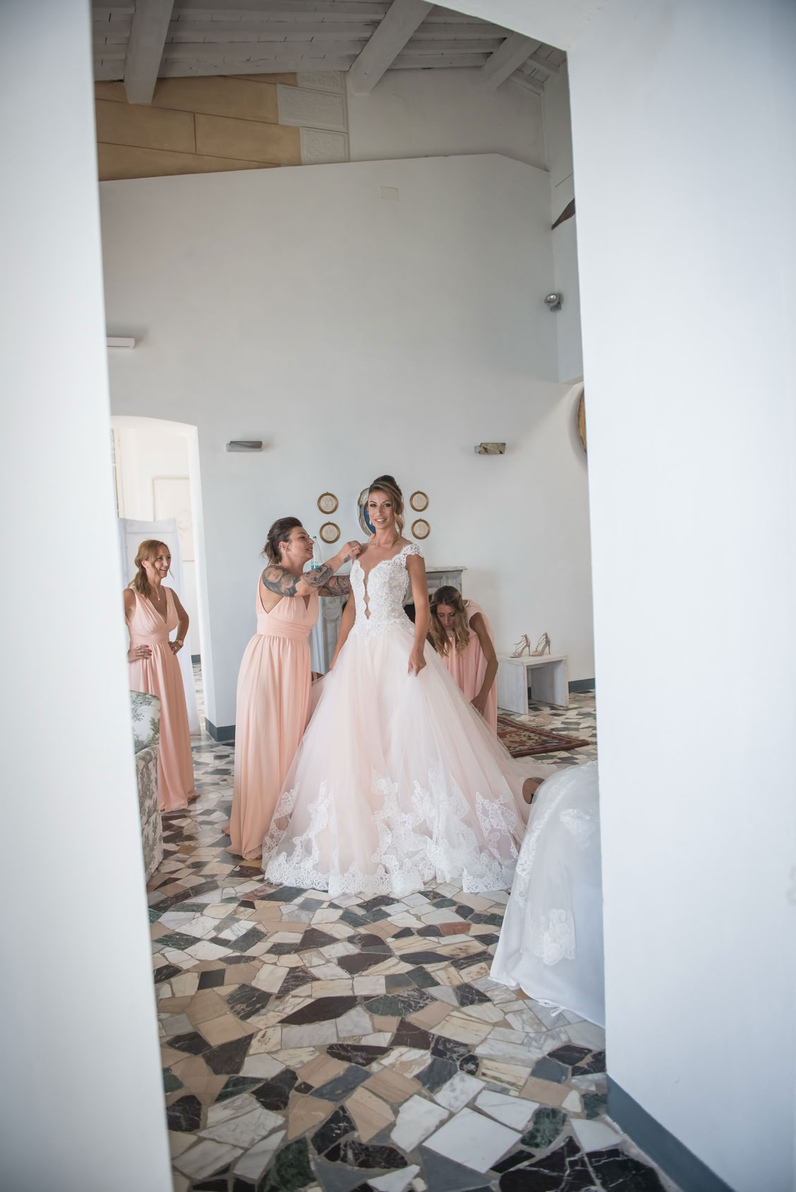 fotografo matrimonio Castello Canevaro Zoagli
