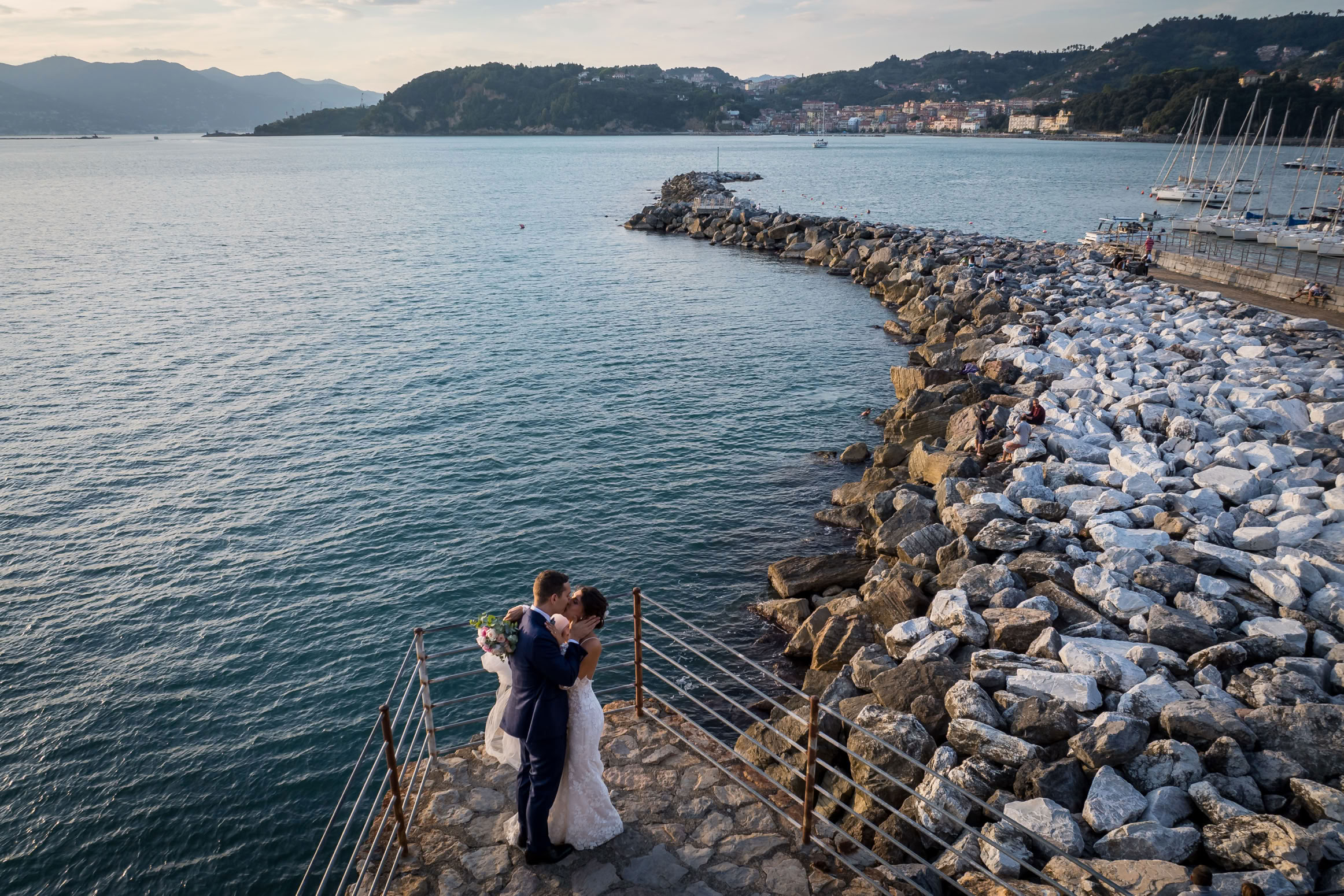 Fotografo Matrimonio Villa Marigola Lerici