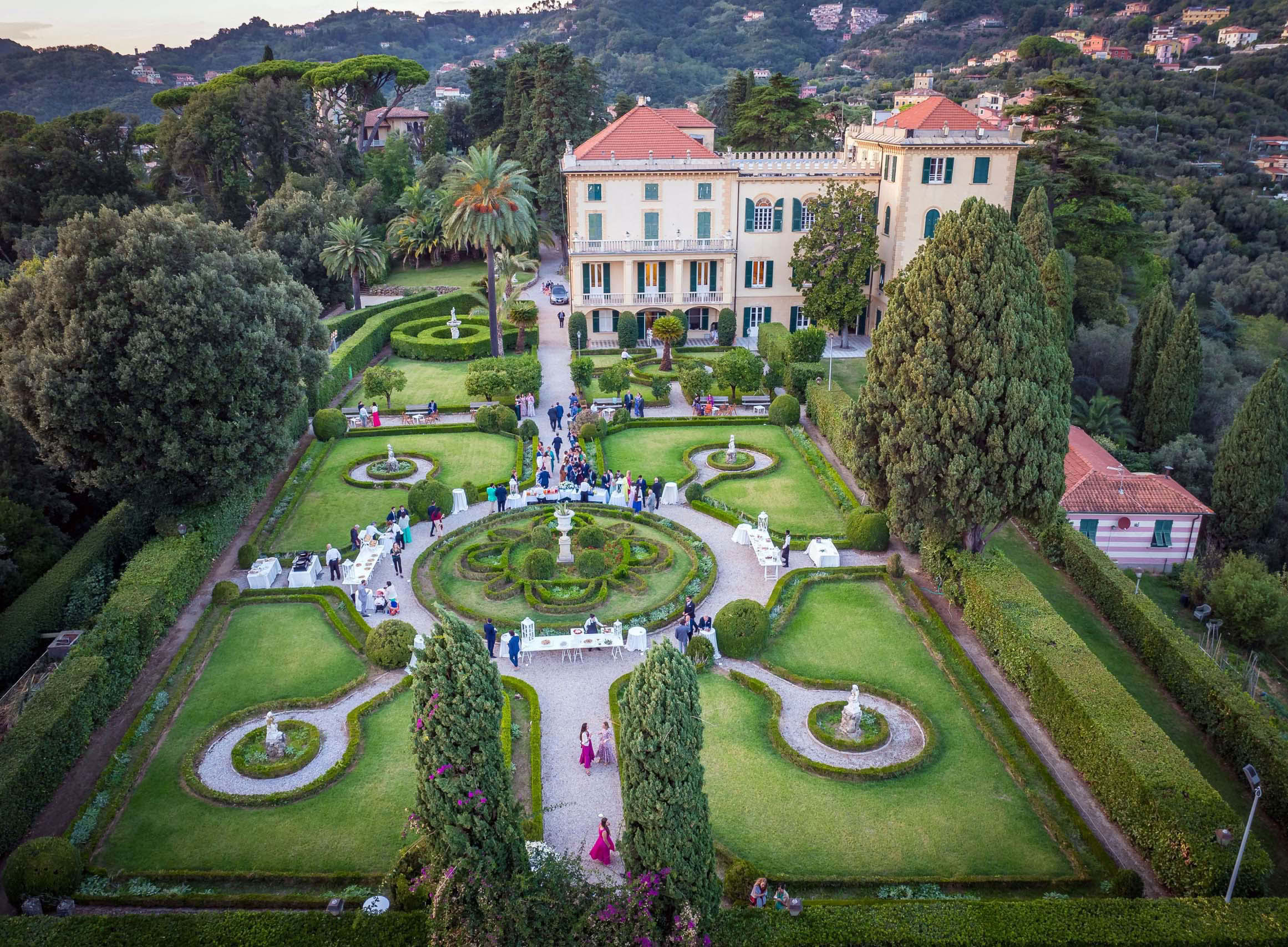 Fotografo Matrimonio Villa Marigola Lerici