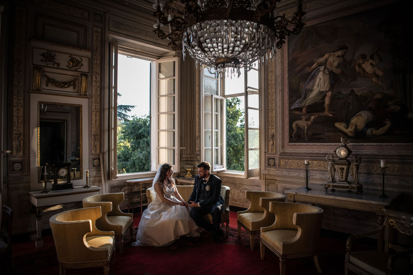 fotografia di matrimonio a Palazzo della Torre