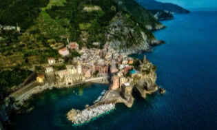 Vernazza alle Cinque Terre in Liguria