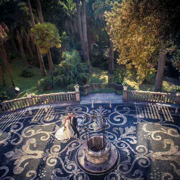 matrimonio elegante a Villa Durazzo