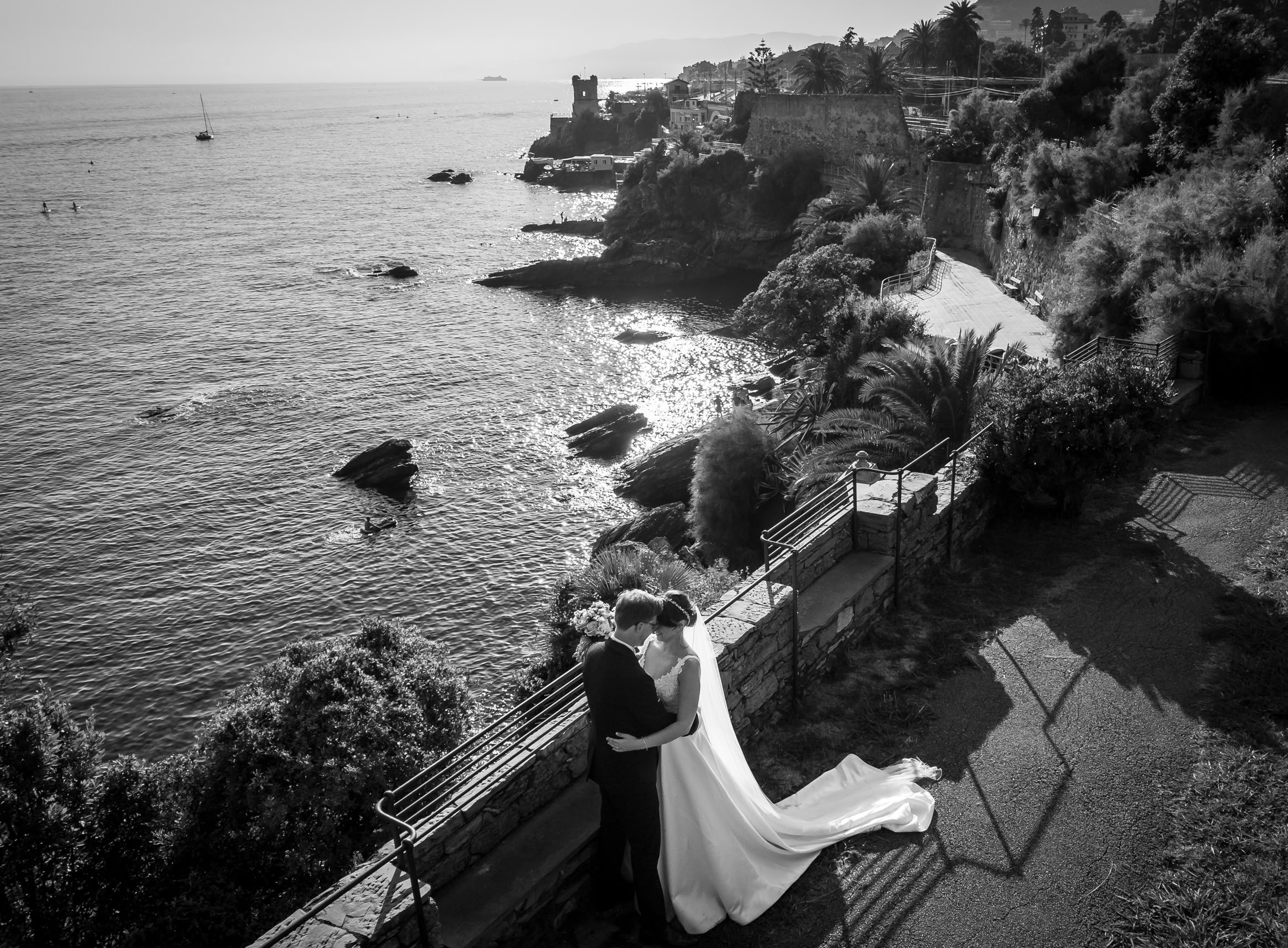 fotografo matrimonio Genova Boccadasse