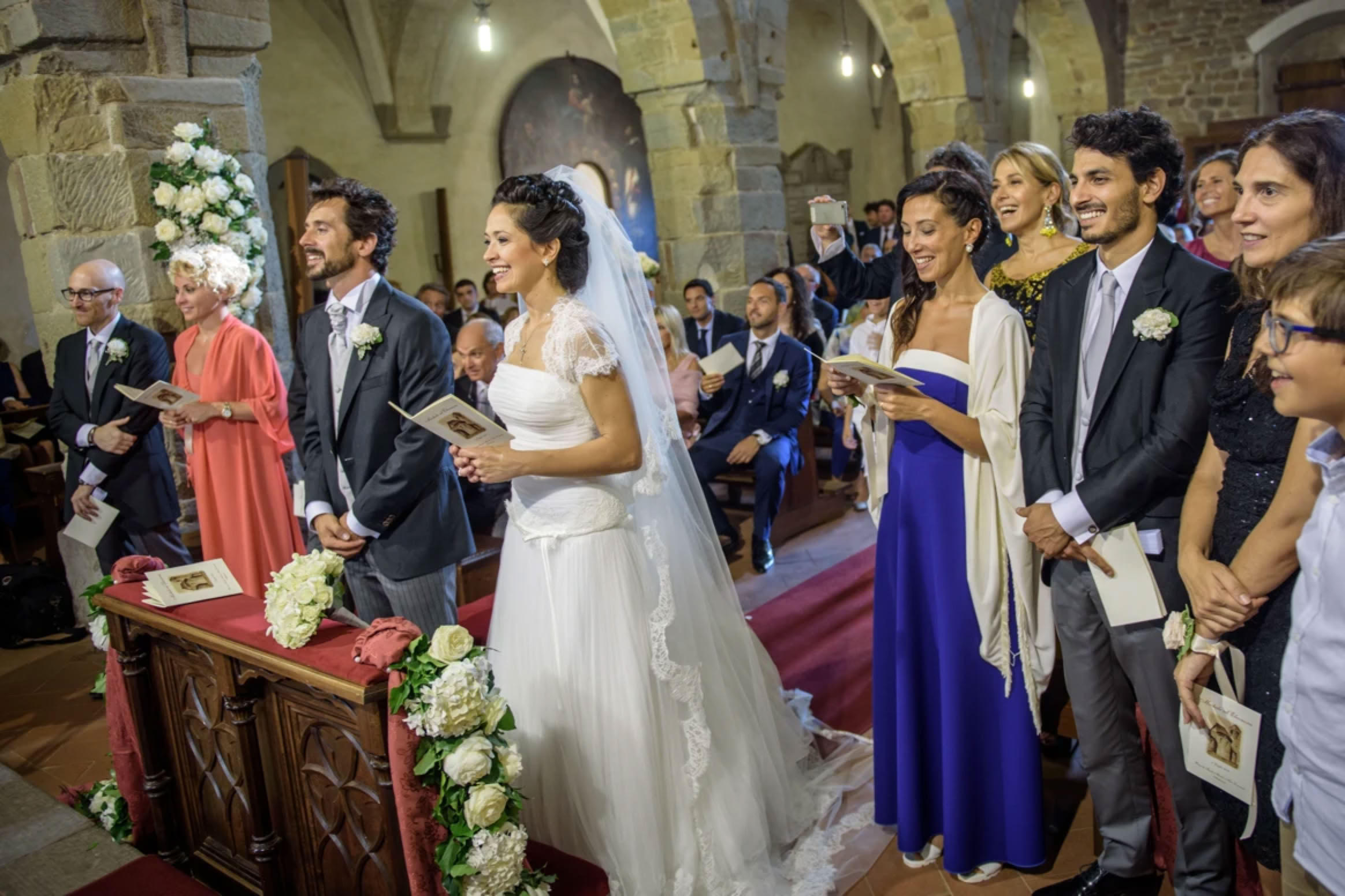 fotografo matrimonio in Toscana ad Artimino