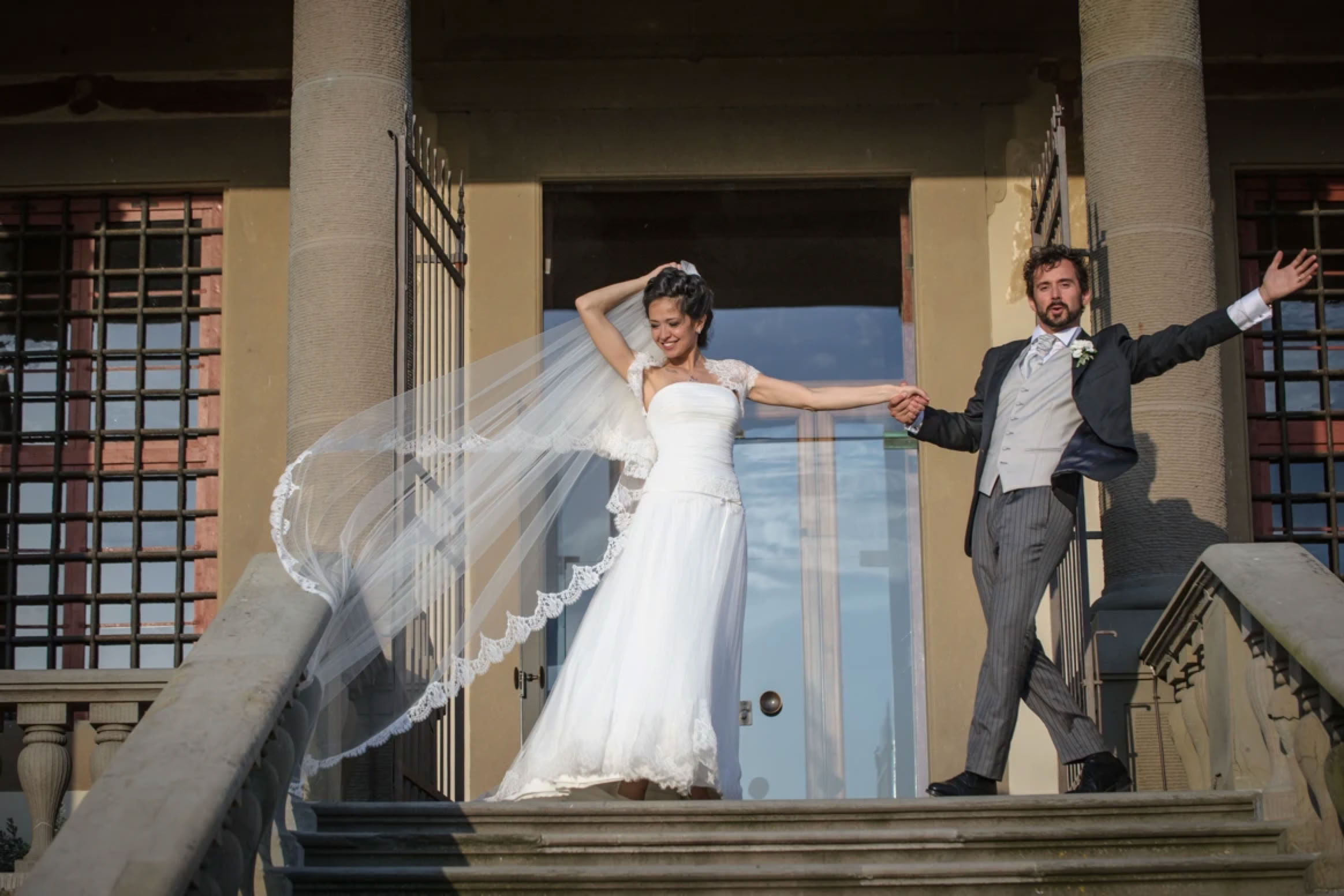 fotografo matrimonio in Toscana ad Artimino