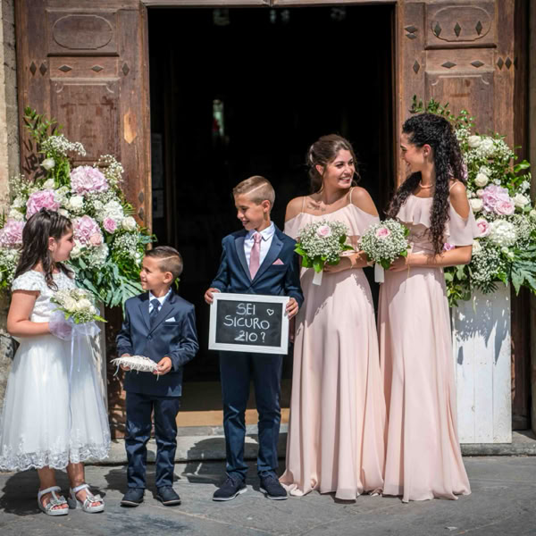 i paggetti della sposa