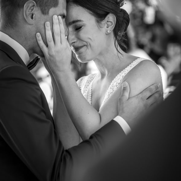 emozione durante il matrimonio