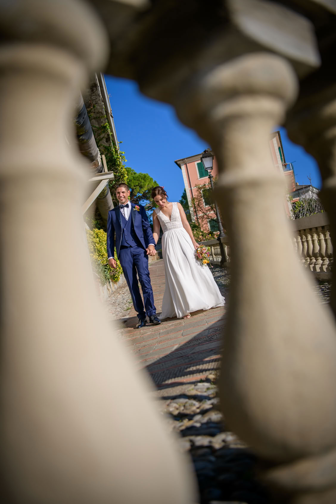 Fotografo matrimonio Castello Canevaro Zoagli 