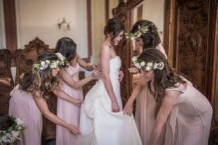 Preparazione sposa a Villa Durazzo Santa Margherita