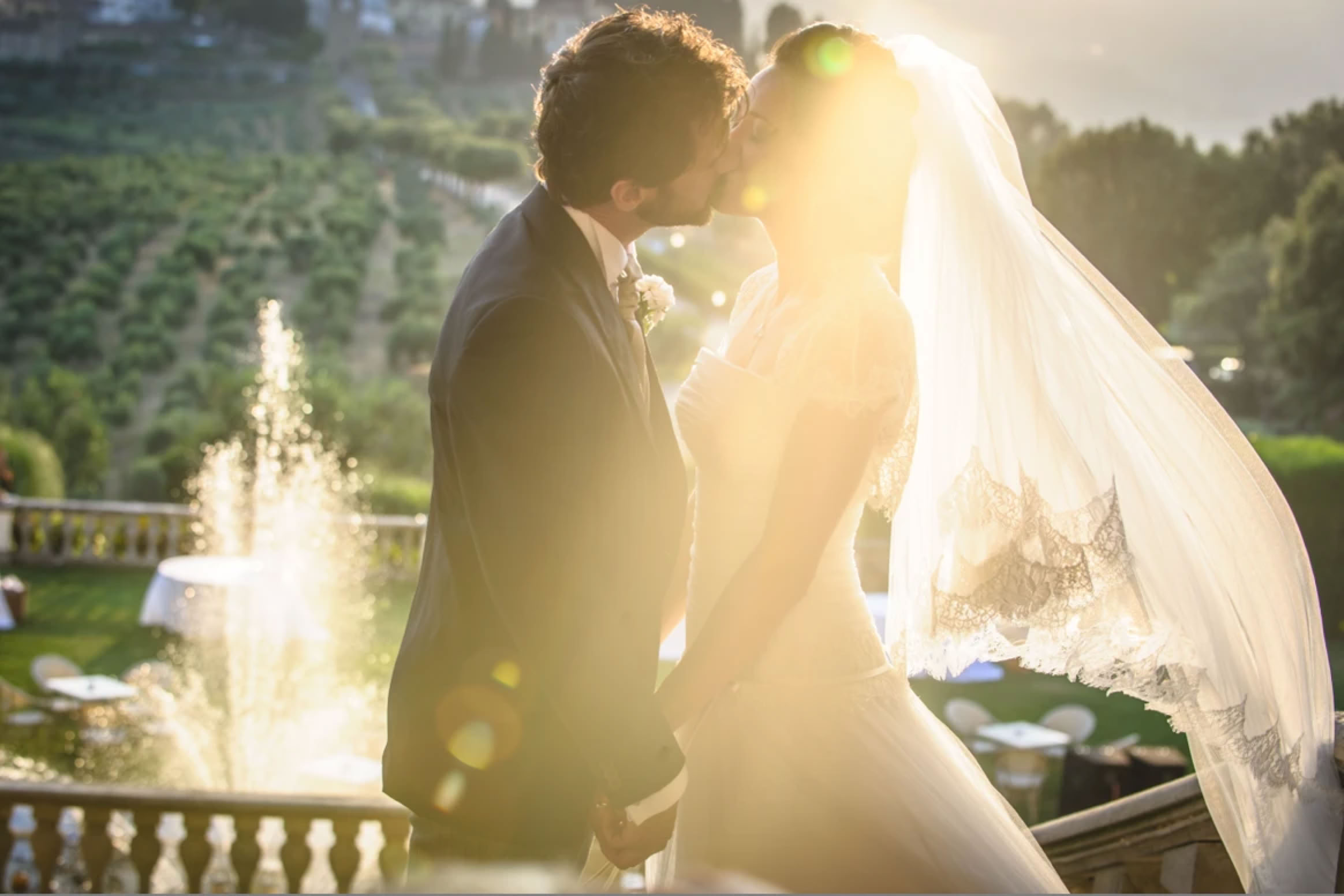 fotografo matrimonio in Toscana ad Artimino