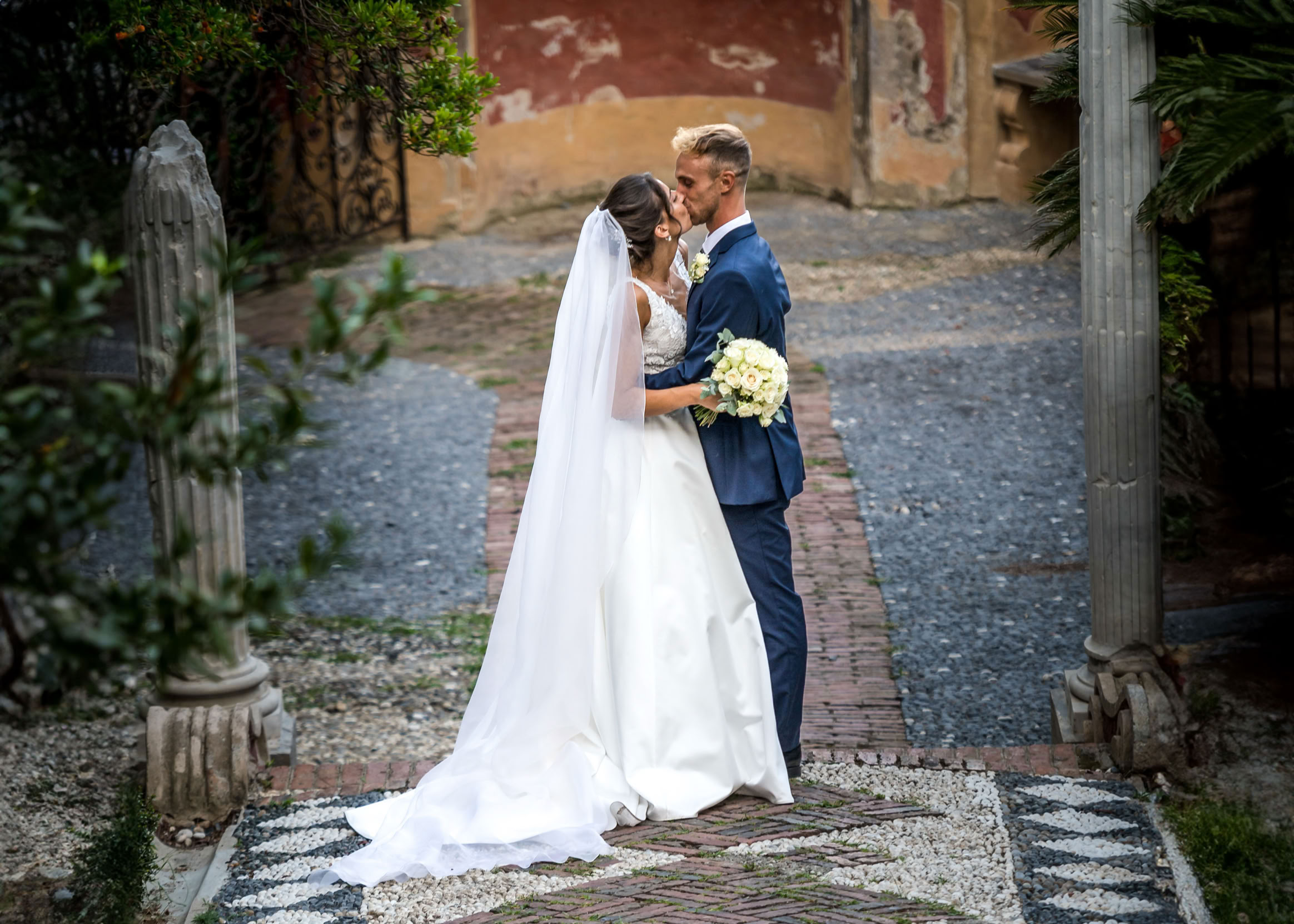 fotografo matrimonio a Villa Durazzo a Santa Margherita Ligure