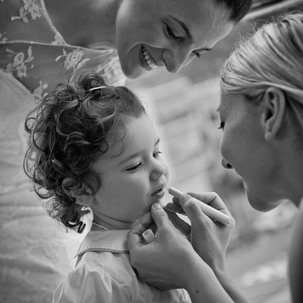 foto in bianco e nero di matrimonio