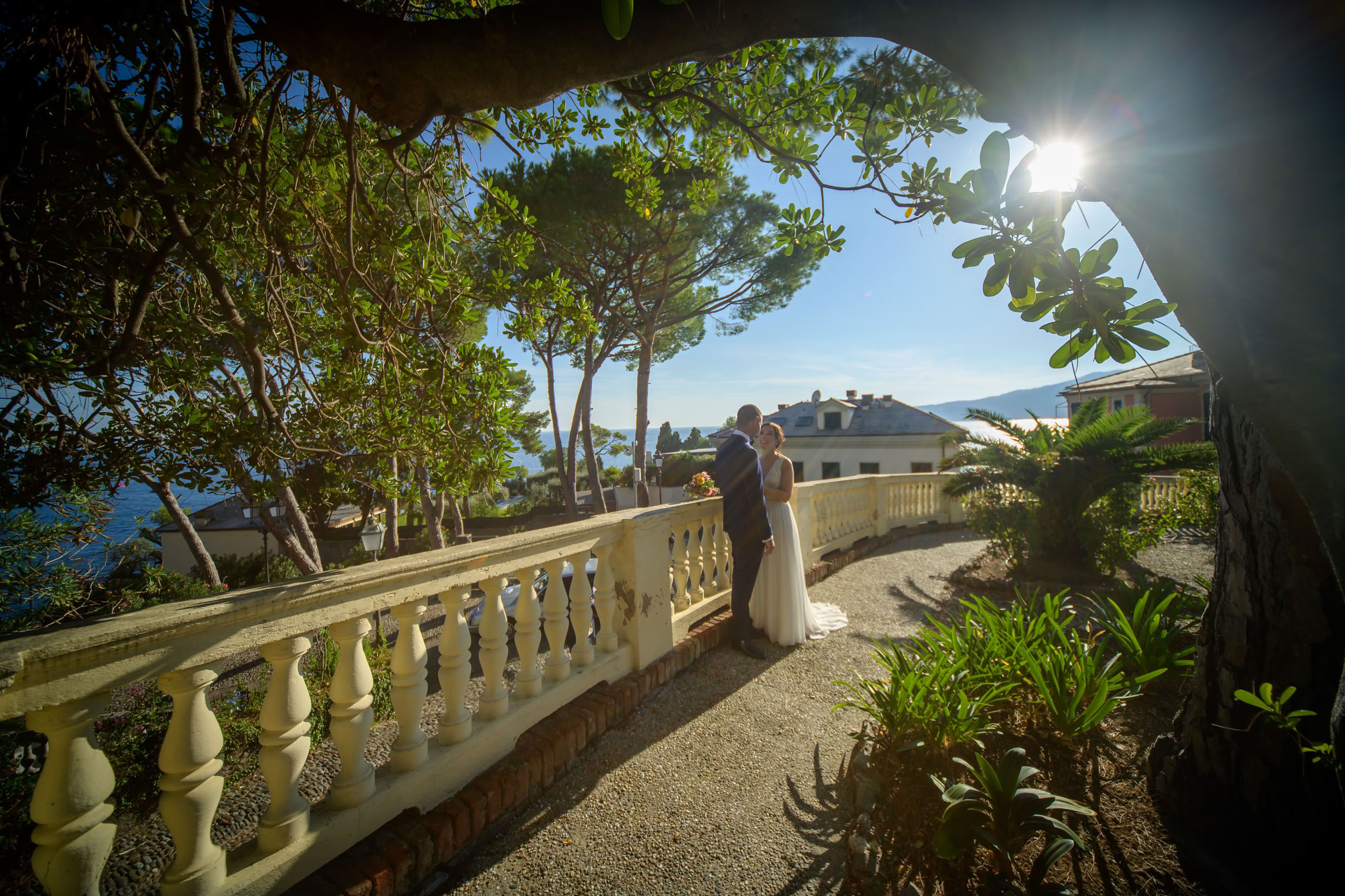 Fotografo matrimonio Castello Canevaro Zoagli 