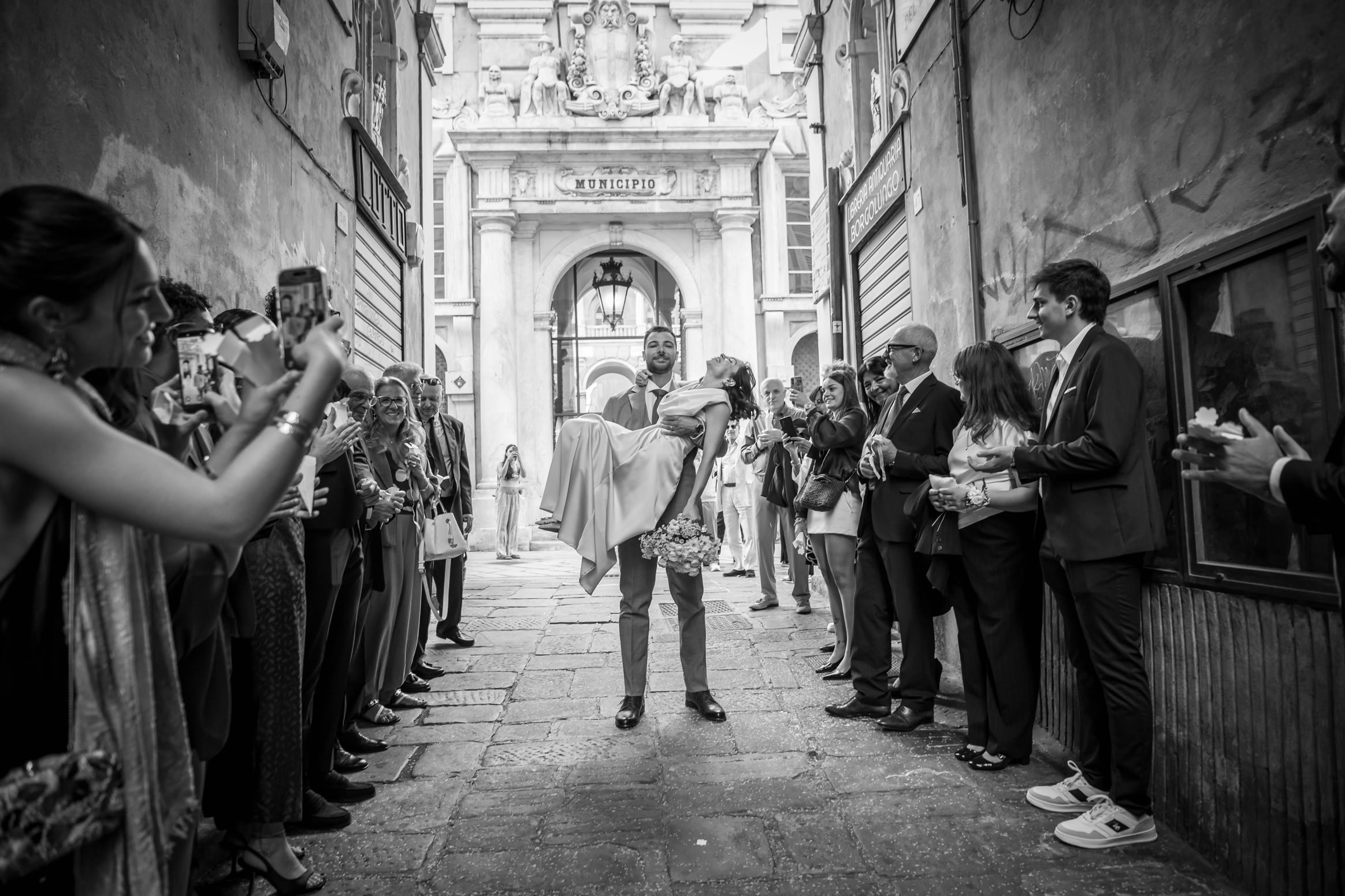matrimonio civile a Palazzo Tursi a Genova