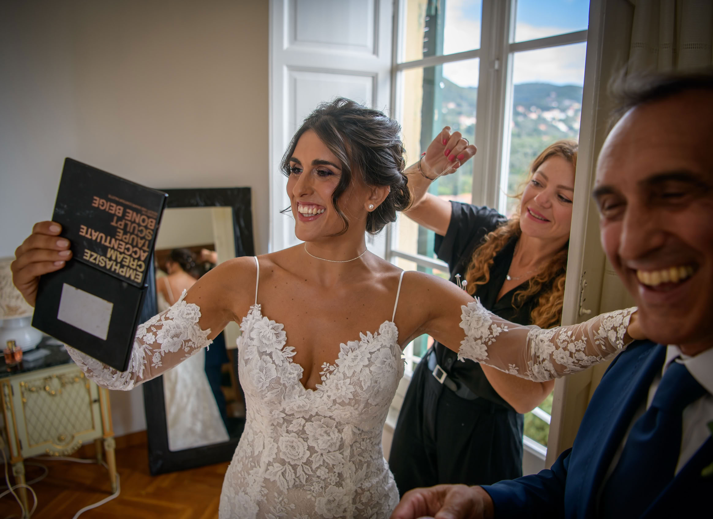 Fotografo Matrimonio Villa Marigola Lerici