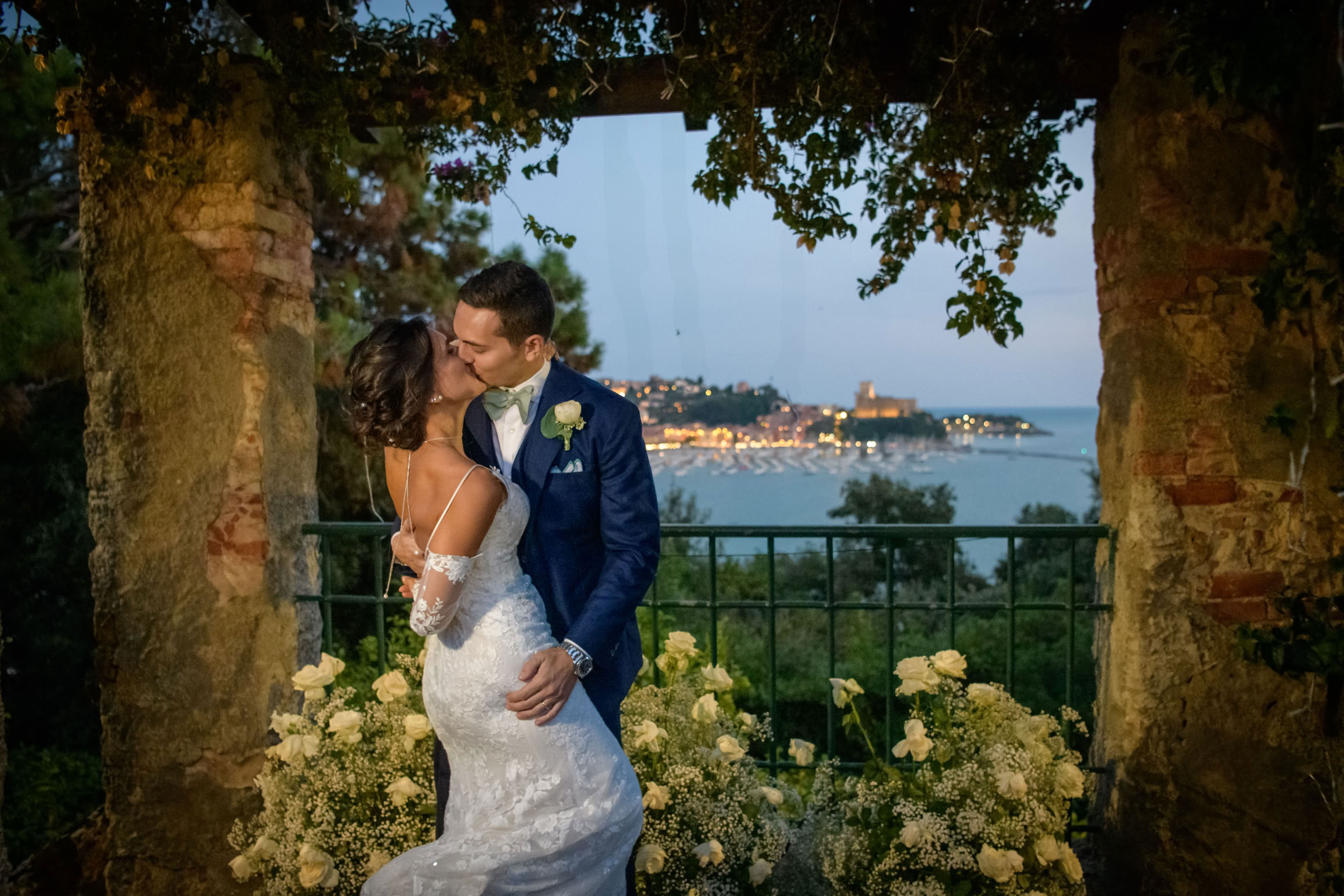 Fotografo Matrimonio Villa Marigola Lerici