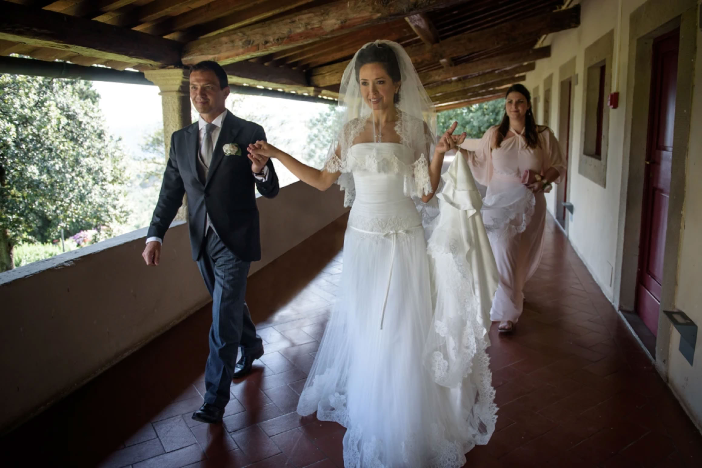 fotografo matrimonio in Toscana ad Artimino