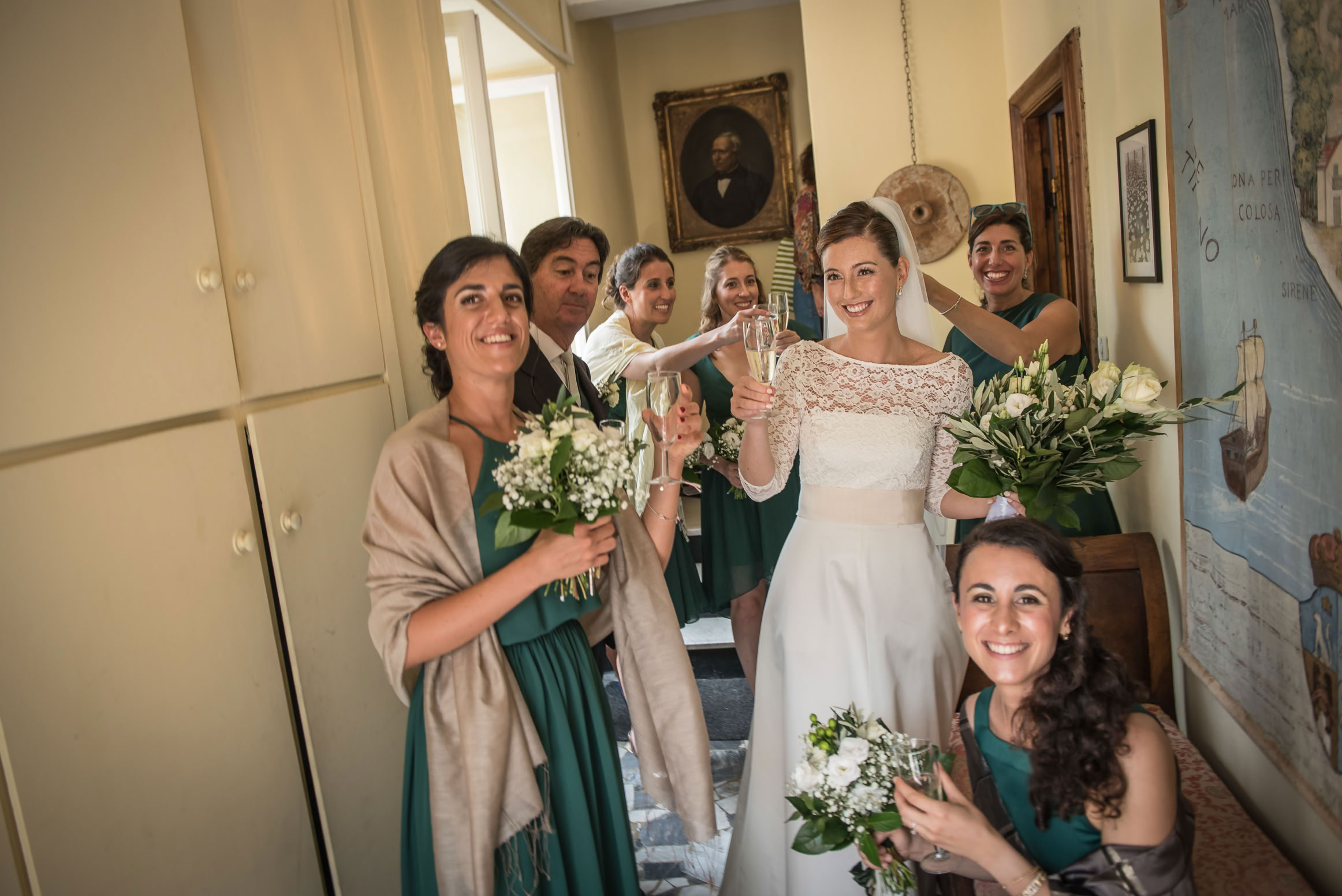 fotografo matrimonio Castello canevaro a Zoagli 