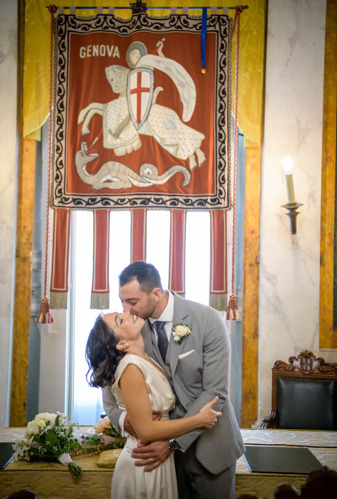 matrimonio civile a Palazzo Tursi a Genova