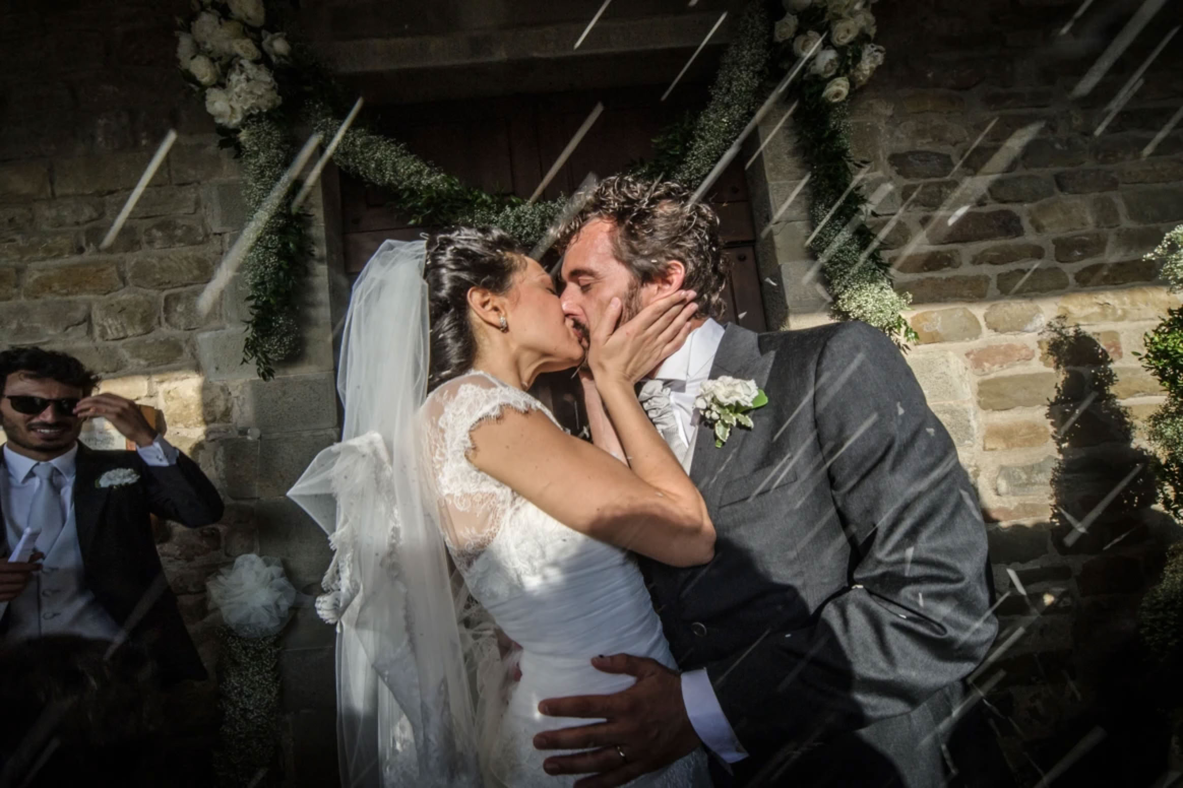fotografo matrimonio in Toscana ad Artimino